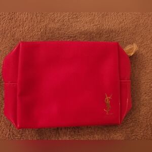 YSL Hot Pink Beauty Pouch